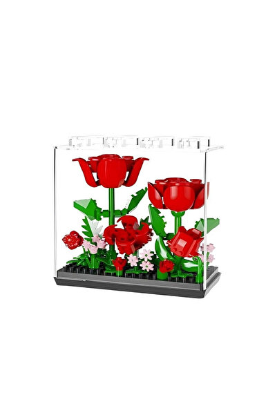 lowell home P2501 Panlos Rose Model 160 Piece Block Toy