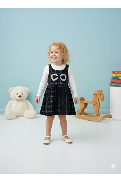 ARBİ kids Dvostruka, moderna praznična kombinacija za devojčice sa badil komb...