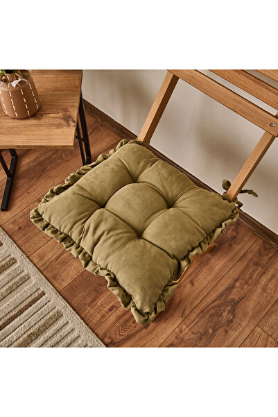 KUT FLY Soft Maia Chair Cushion - Khaki - 40X40 cm