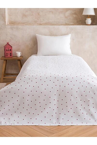 LC Waikiki Καρδιά Με κέντημα Μονό Πικέ 160x220 εκ. (S6)