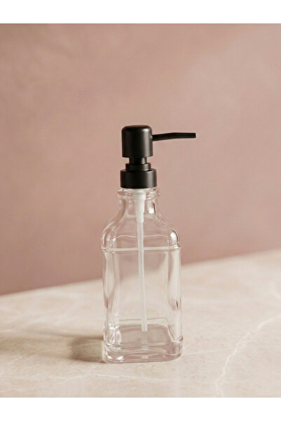 evina Transparentni stakleni dozator za tečni sapun i dozator za sredstvo za ...