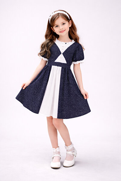 FOR GIRLS StarCharm Polka Panel Girls Dress