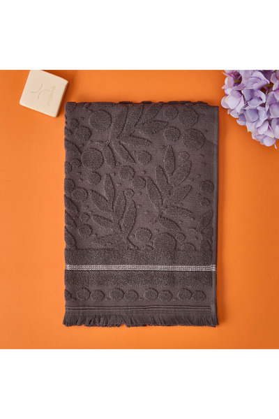 KUT FLY Soft Zeleno Foot Towel - Anthracite - 50X70 cm