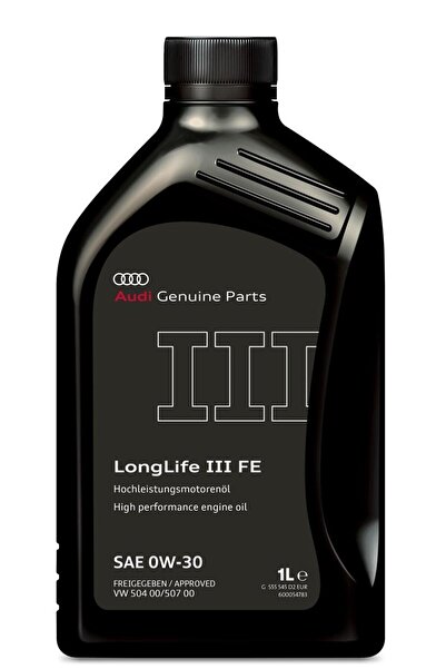 VW Audi Longlife Iii Fe 0W30 1L
