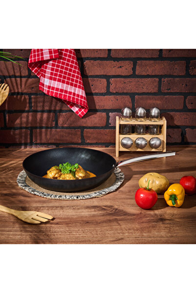 MATMEL Dark Pan - Black - 30 cm