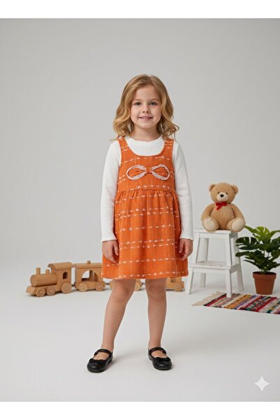 ARBİ kids Dvostruka, moderna praznična kombinacija za devojčice sa badil komb...