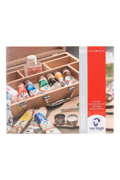 Van Gogh 10x40ml Akrilik Boya Seti Ahşap Kutu / RT22840513