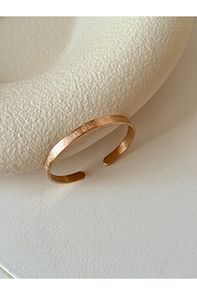 YOUES JEWELRY Ayetel Kürsi Yazılı Bileklik Paslanmaz Çelik Ayarlanabilir Erke...