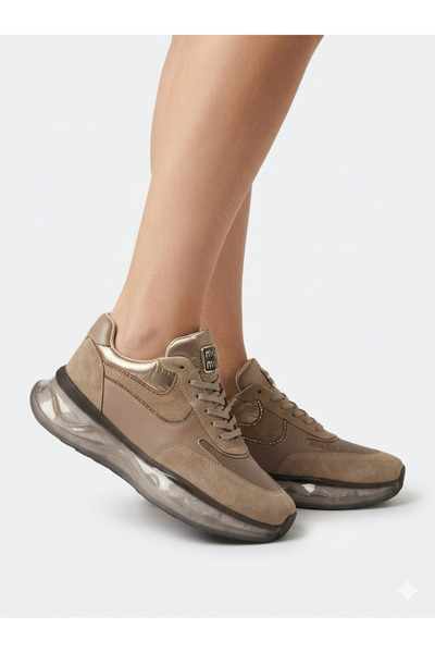 GMG PLUS Miu Bej Kadın Sneaker