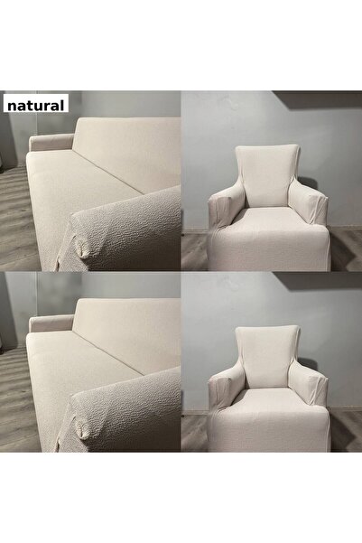 ABEX High Quality Sofa Cover Set |   3311 |   Bohemian Fabric Elastic Sofa Co...