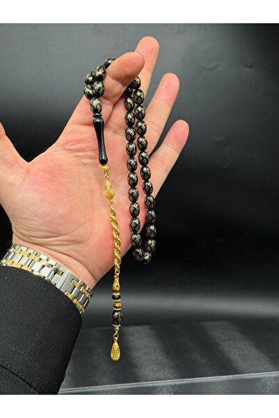 Tesbih-i Hazır Tesbihçilik سلسلة ماستر الفاخرة من حجر أولتو من إرزوروم المطلي...