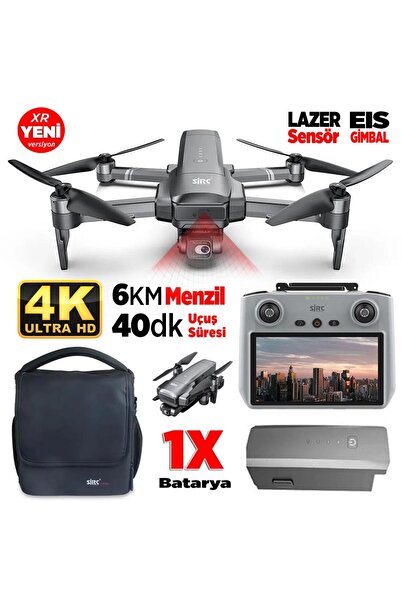 SJRC F22 S2+ XR 4K Kameralı Drone Seti - Ekranlı Kumanda-6KM Menzil+Çarpışma ...