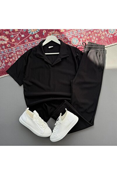 KONSEPT35 COMBINARE SUPERIORĂ ȘI INFERIOARĂ CU GULER POLO PENTRU BĂRBAȚI