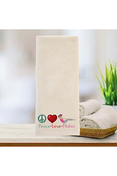 Ursa Pilates Designed Embroidered Towel 50X90