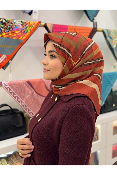 La Boutique Eşarp La Boutique Güz/Yaz Serinliği Desenli Eşarp