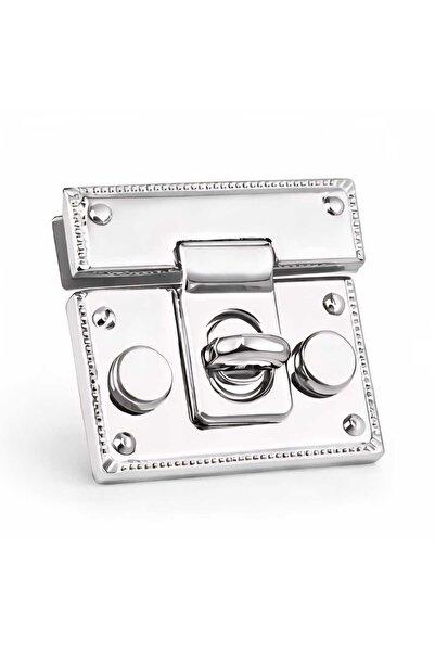 aurellen 10 Adet Çanta Kilidi Aparatı Metal Çanta Kapağı Kilit Mekanizması Ör...