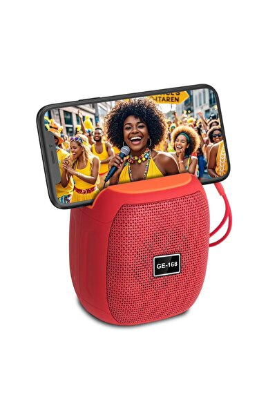 Generic GE-168 Mini Portable BT Speaker 7W Loudspeaker Bass Outdoor Music Pla...