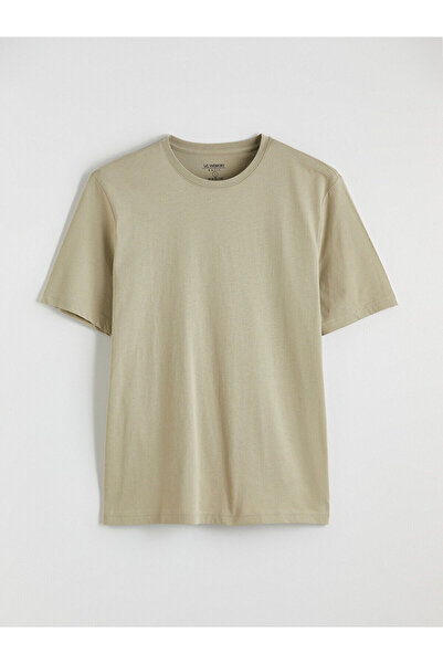 LC Waikiki Seray New Season Crew Neck Men's Combed Cotton T-Shirt
