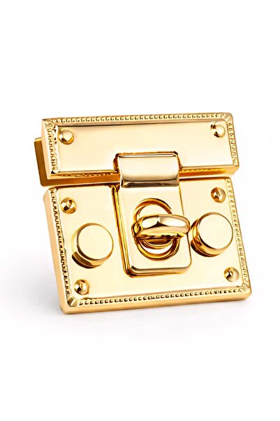 aurellen 10Pcs Bag Locking Device Metal Bag Cover Lock Mechanism Mesh for Mak...