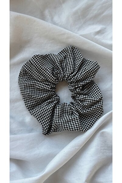 YOYYO Gingham Patterned Rubber Band - Stylish and Vibrant Scrunchie Hair Acce...