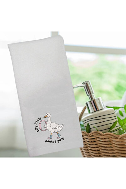 Ursa Pilates Designed Embroidered Towel 50X90