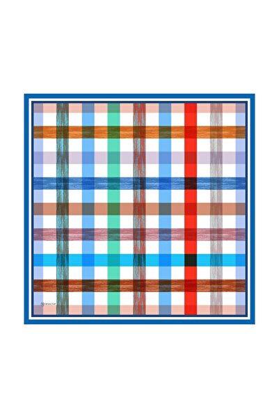 NESSCARF تينا حك وشاح أزرق