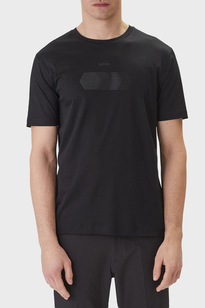 BOSS % 100 Pamuk Regular Fit Bisiklet Yaka T Shirt Erkek T SHİRT 50554557 001