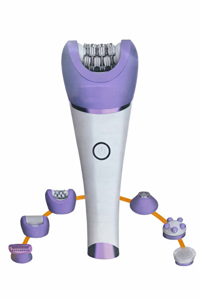 SP جهاز إزالة الشعر للعناية الكاملة للنساء، 6 في1 لإزالة الشعر شفرة حلاقة للو...