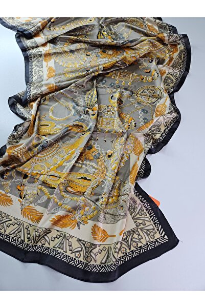 Shiva Scarfs New Season Exotic Theme Voile Silk Shawl Accessory Foulard Silk ...