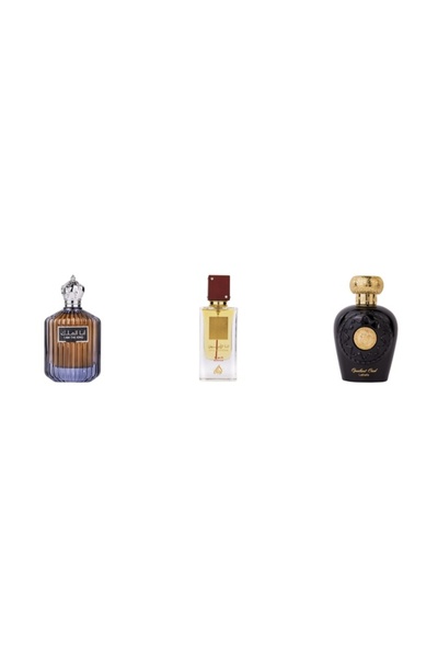 lattafa Set 3 Parfum Unisex: Apa de Parfum I Am the King, Ard Al Zaafaran, Ba...