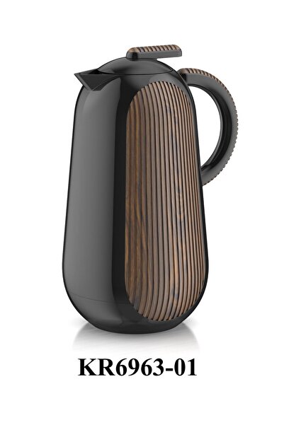 Kroos Wooden tea and coffee thermos, 1 liter - KR-6963-01