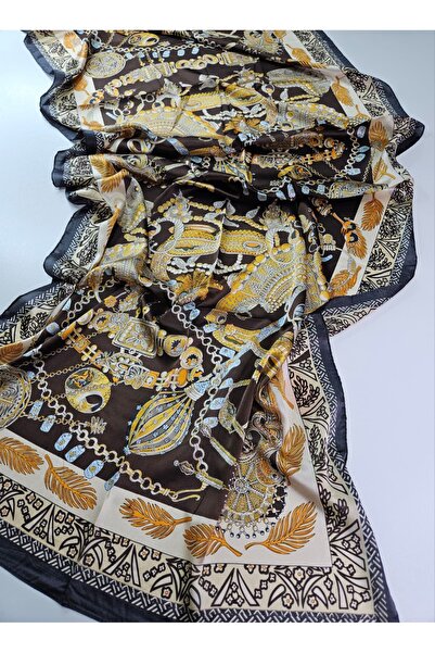 Shiva Scarfs New Season Exotic Theme Voile Silk Shawl Accessory Foulard Silk ...
