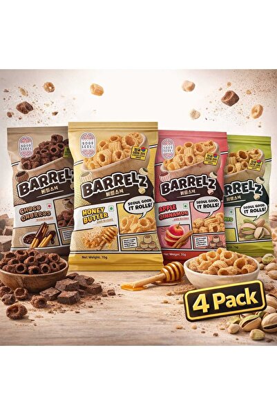 Good Seoul Crispy Korean snack, 4 assorted flavors