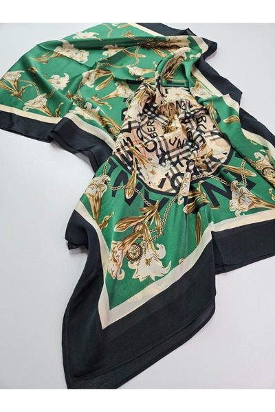 Shiva Scarfs Oval Plaid Tema Vual Silk Shawl Accessory Foulard Silk Scarfs Sh...