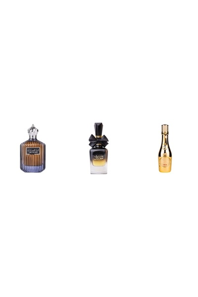 lattafa Set 3 Parfum Unisex: Apa de Parfum I Am the King, Ard Al Zaafaran, Ba...