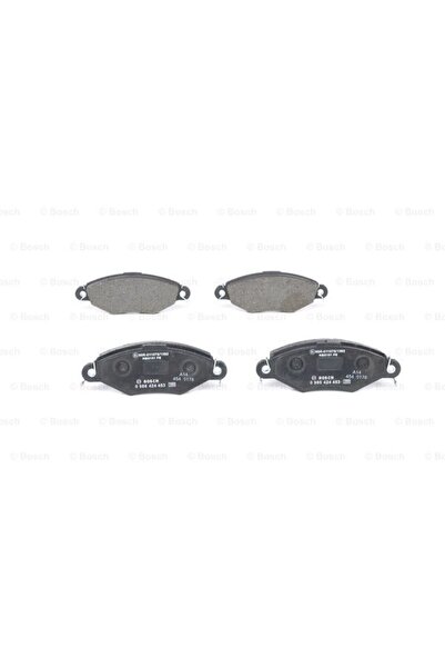 Bosch Set plăcuțe de frână, frână cu disc 0 986 424 453