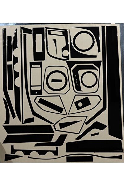 FD Damla Etiket فولكس فاجن ترانسبورتر 2020 - 2026 توربيدو، كونسول، تريم، غطاء...