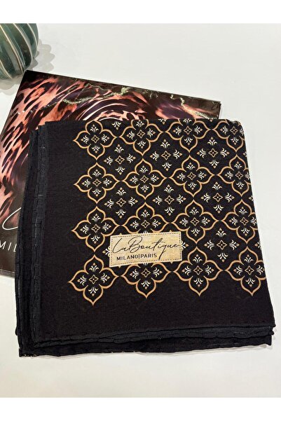 La Boutique Eşarp Güz/Yaz Serinliği Desenli Eşarp