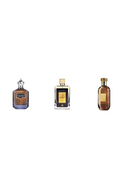 lattafa Set 3 Parfum Unisex: Apa de Parfum I Am the King, Ard Al Zaafaran, Ba...