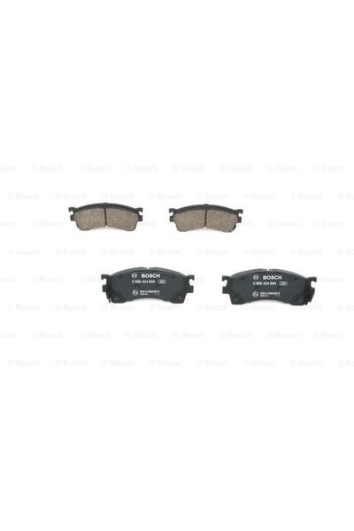 Bosch Set plăcuțe de frână, frână cu disc 0 986 424 694