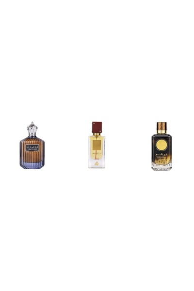 lattafa Set 3 Parfum Unisex: Apa de Parfum I Am the King, Ard Al Zaafaran, Ba...