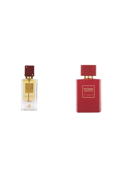 lattafa Set 2 Parfum Unisex: Apa de Parfum Ana Abiyedh Rouge, , Femei - 60ml ...