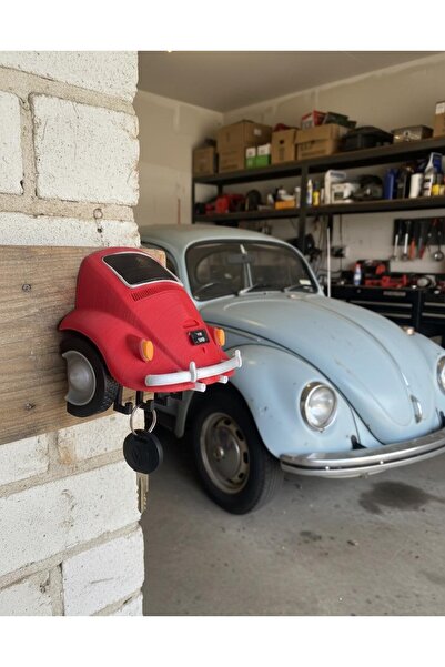 Ekol 3D Klasik Beetle (VOSVOS) Temalı Anahtar Askısı