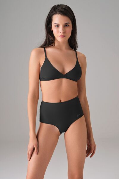 Doreanse Γυναικείο Βαμβάκι τεμάχιο Ψηλόμεσο χωρίς ραφές Κορσέ Σλιπ