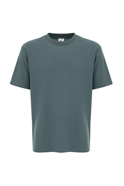 Reebok TEKSTILNA ODEĆA ZELENA MUŠKA MAJICA KRATKIH RUKAVA T-shirt