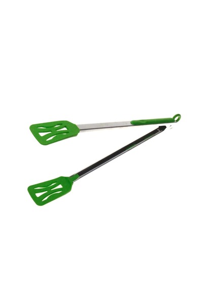 OEM Silicone and Metal Kitchen Tongs