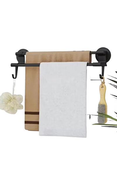 OEM Suport dublu pentru prosoape 50 cm, montare pe perete, cu 2 bare și 2 câr...