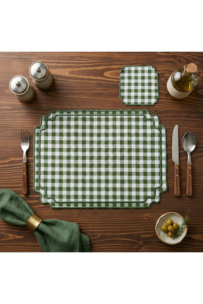 Solterra Design 4 Parça Pötikare, Nakışlı 2 Kişilik Servis Takımı (2 Adet Ame...