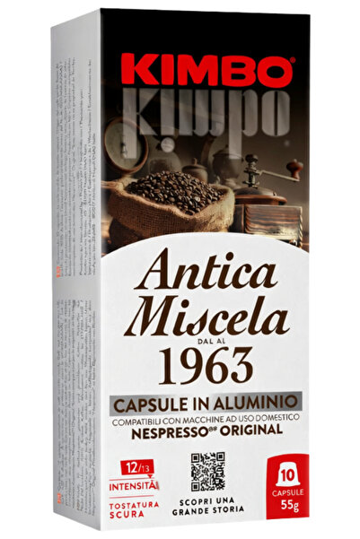 Kimbo Antica Miscela 100% Arabica Nespresso Uyumlu Kapsül Kahve (Alüminyum) (...