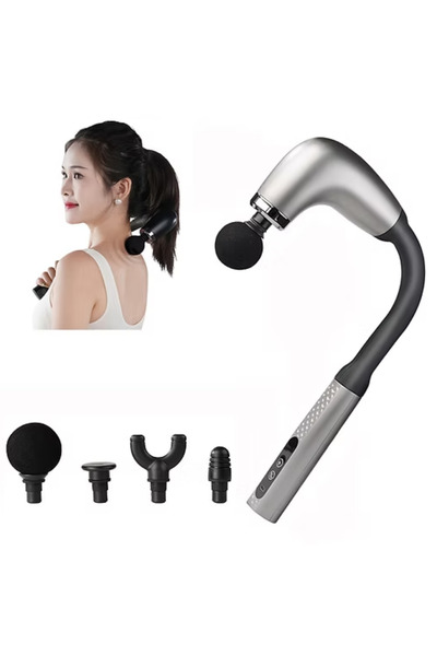 OEM Πιστόλι μασάζ GB-868, 9 επίπεδα έντασης, USB, 1200 mAh, 20W